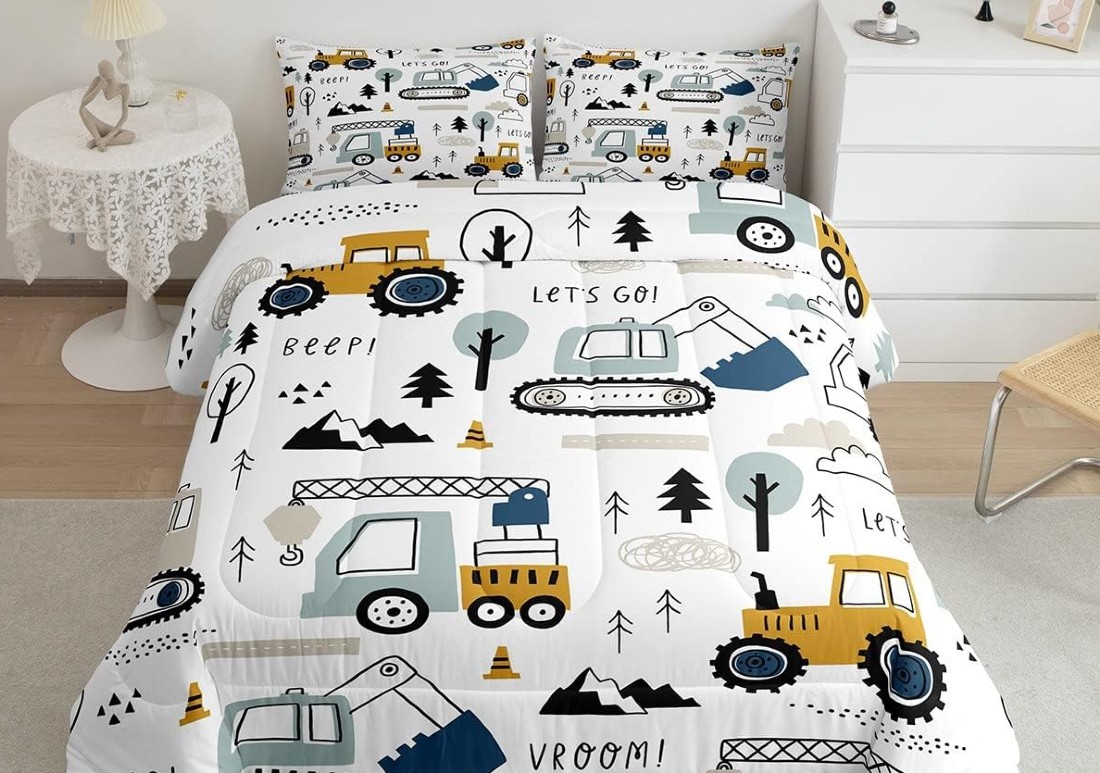 feelyou kids car cartoon comforter